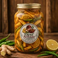 Ginger, Lemon & Green Chilli Mix Pickle