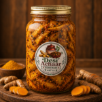 Homemade Haldi Pickle